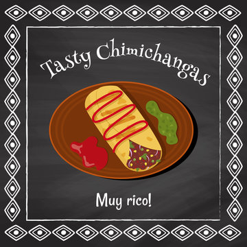 tasty chimichangas