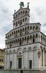 Fototapeta premium San Michele in Foro, Lucca, Italy