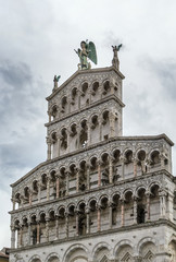 Fototapeta na wymiar San Michele in Foro, Lucca, Italy