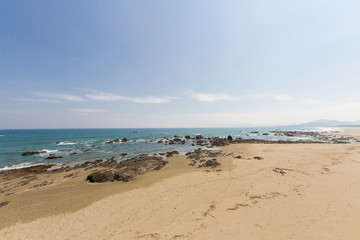 Fototapeta na wymiar 入野海岸の風景