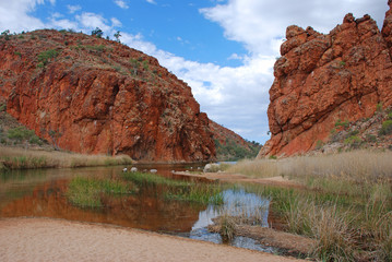 Finke River, Glen Helen Resort, Northern Territories, Australien