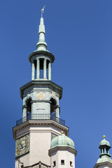 Fototapeta premium Town Hall in Poznan, Poland