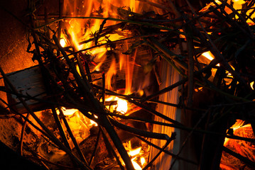 ognisko ogień © Krzysztof Matloch