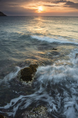 Seascape in Costa brava