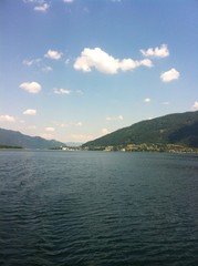 View To Ossiach From Ship At Lake Ossiach