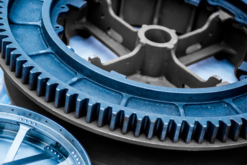 abstract image of a cog and wheel