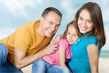 Fototapeta premium Family, Cheerful, Couple.