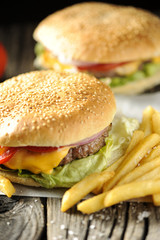 Large Cheeseburger