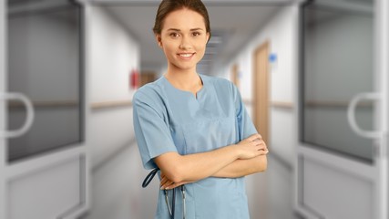 Nurse, Doctor, Latin American and Hispanic Ethnicity.