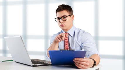 Laptop, glasses, hipster.