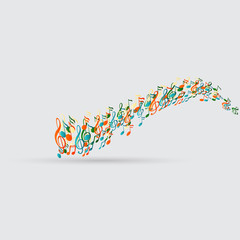 Fototapeta premium Music icon