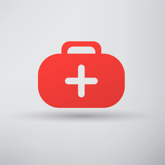 Obraz premium Medicine chest icon