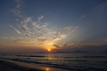 Sonnenuntergang Insel Kos