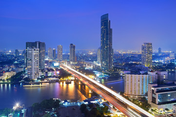 Fototapeta na wymiar bangkok building