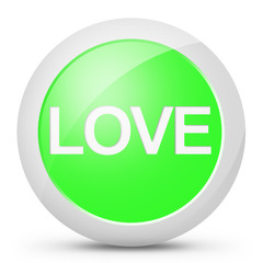 Pulsante love amore tasto verde