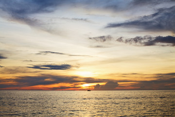 Sunset over Andaman Sea