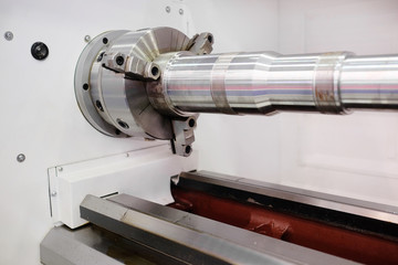 The image of metal-working machine