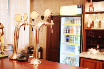 Interior of a modern cafe