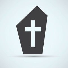 Obraz premium grave icon