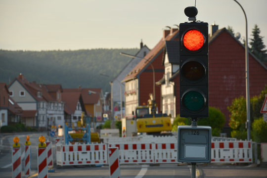 Baustellenampel