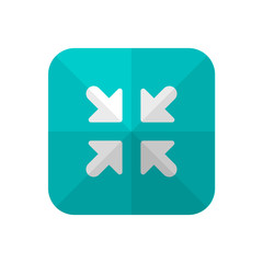 Obraz premium Modern App Button