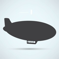 Fototapeta premium Airship Icons