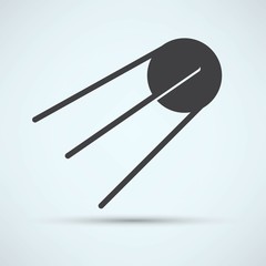 satellite station astronaut icon