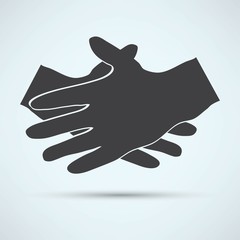 Business icon. Handshake