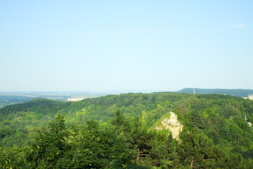 Fototapeta na wymiar Lviv, Bald Mountain