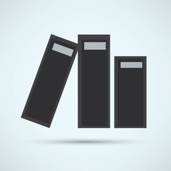 Book icon on a white background