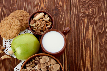 breakfast on table