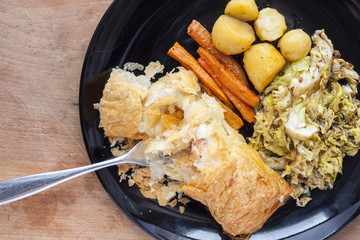 Salmon en croute