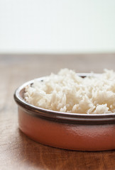 Rice in bowl