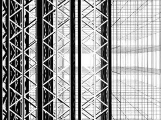 Abstract Construction Structure Vector 