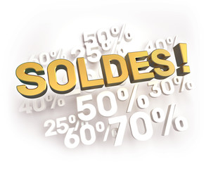 Soldes pourcentages
