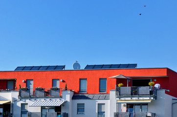 Nutzung der Sonnenenergie - modernes Wohnen 