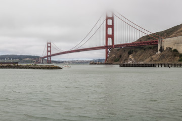 Golden Gate Bridge and San Francisco Bay Area