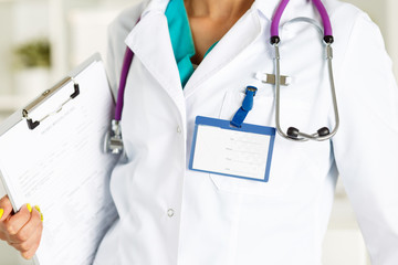 Physician reception concept