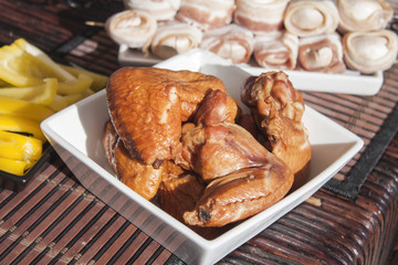 Smoked chicken