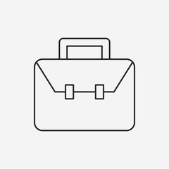 briefcase line icon