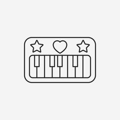 toy musical instrument icon