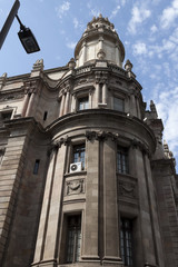 Fragment of Post Office Building in Barcelona