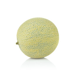 cantaloupe melon isolated  on white background