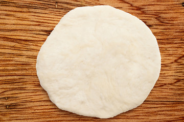 Fresh dough ready for baking