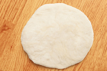 Fresh dough ready for baking