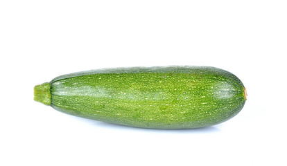 fresh  zucchini isolated on white background