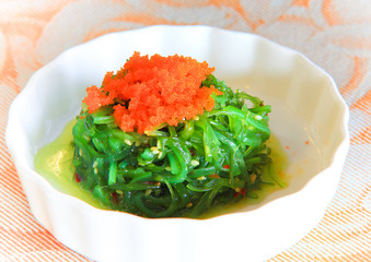 Japanese seaweed salad