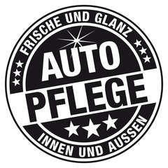 Autopflege - Frische und Glanz - innen und außen