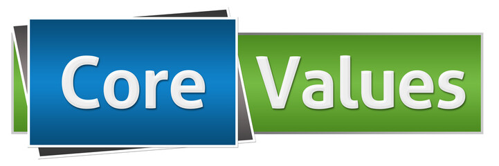 Core Values Green Blue Horizontal 