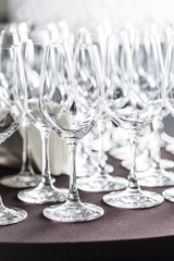 empty glasses